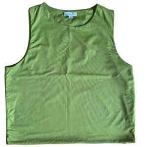 Ophelia Roe Green Sleeveless Crop Top - Size XL